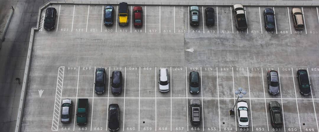 places de stationnement de parking
